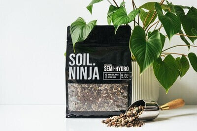 Solo semi-hidro (pon). Mistura de substrato Ninja