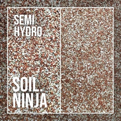 Solo semi-hidro (pon). Mistura de substrato Ninja