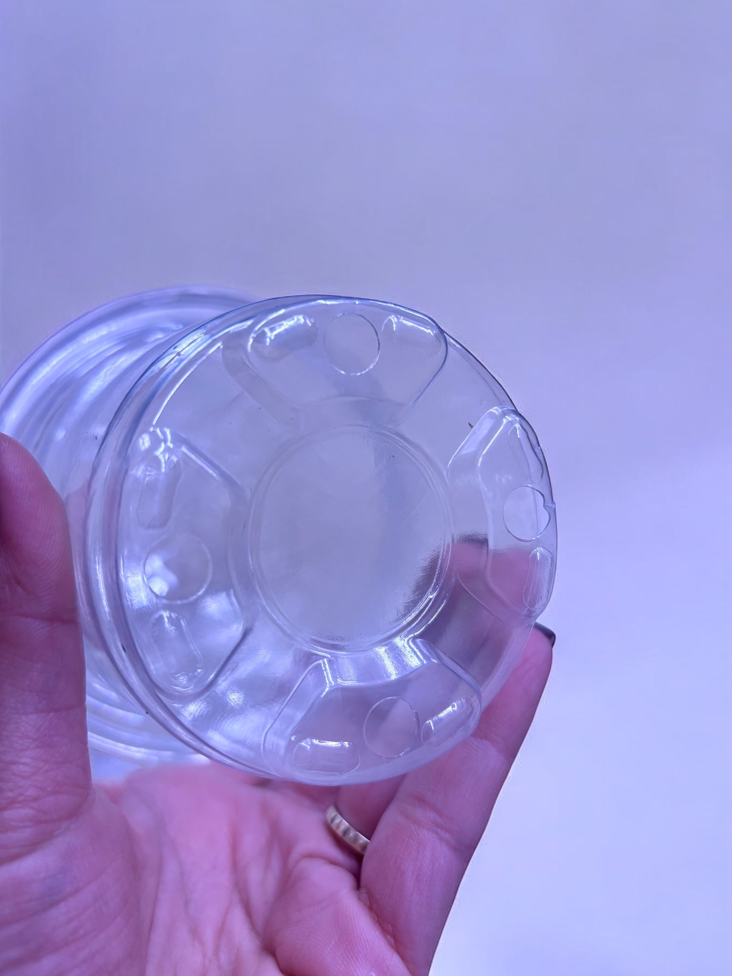 Maceta Transparente Con Cúpula para Cormos y Esquejes